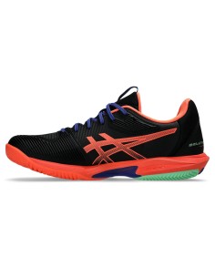 Asics -Asics Solution Speed FF 3 Padel Preto/Laranja 1041A496 2