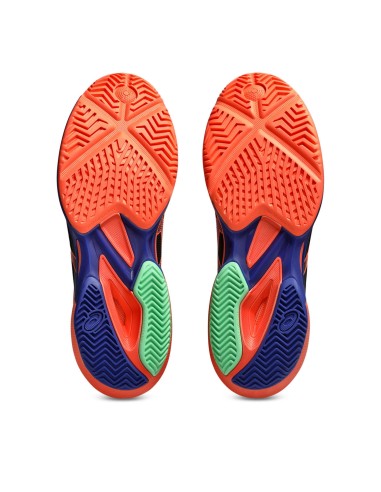 Asics -Asics Solution Speed FF 3 Pádel Negro/Naranja 1041A496