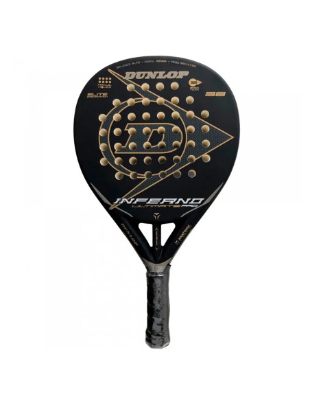 Dunlop -Dunlop Inferno Ultimate Pro Black / Gold