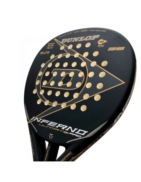 Dunlop -Dunlop Inferno Ultimate Pro Black / Gold