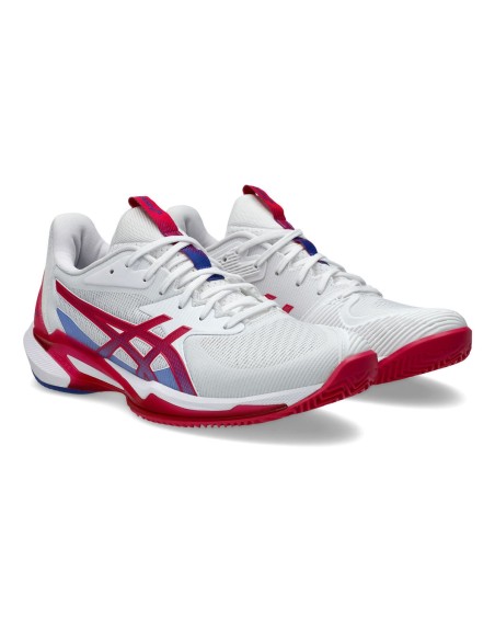 Asics -Asics Solution Speed Ff 3 Clay ROSA MUJER 1042A248