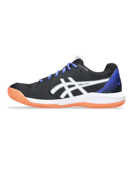 Asics -Asics Gel-dedicate 8 Padel BLACK/BLUE/ORANGE 1041A414 Asics -Asics Gel-dedicate 8 Padel BLACK/BLUE/ORANGE 1041A414
