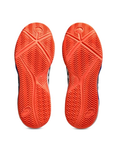 Asics -Asics Gel-dedicate 8 Padel NEGRO/AZUL/NARANJA 1041A414