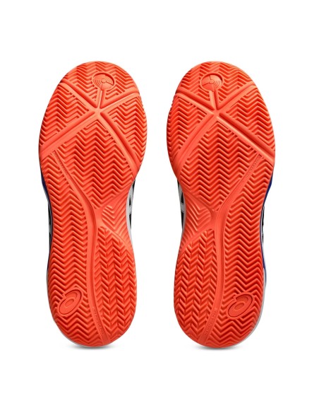 Asics -Asics Gel-dedicate 8 Padel BLACK/BLUE/ORANGE 1041A414 Asics -Asics Gel-dedicate 8 Padel BLACK/BLUE/ORANGE 1041A414