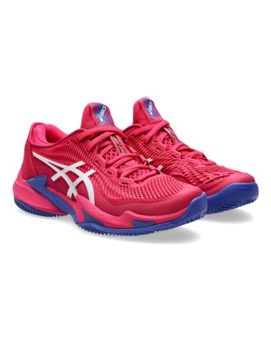 Asics -Asics Court FF 3 Clay 1042A221 700 Mujer Fucsia