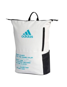 Adidas -Mochila Adidas Multigame 2.0 Branca/Azul 2