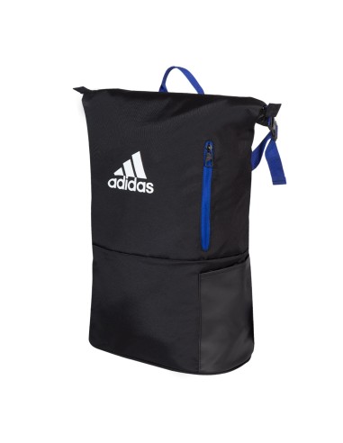 Adidas -Mochila Adidas Multigame Preta E Azul