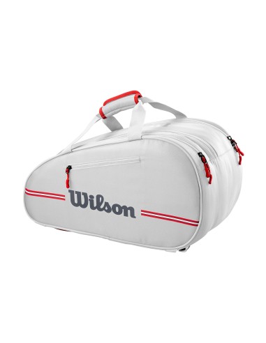WILSON -Paletero Wilson Padel Wilson Team Blanco
