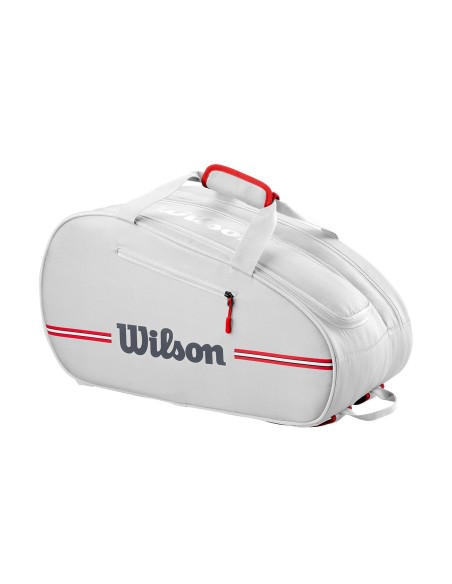 WILSON -Wilson Padel Wilson Team White Racquet Bag