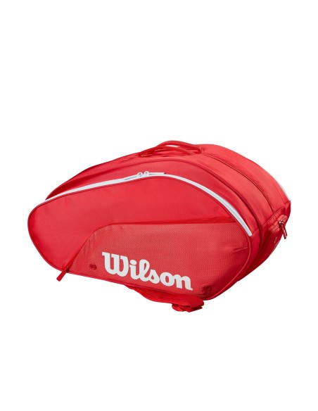 WILSON -Wilson 2025 Padel Tour Red Padel Bag WILSON -Wilson 2025 Padel Tour Red Padel Bag