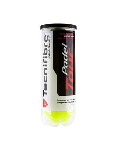 TECNIFIBRE -Tecnifibre Padel Tour 3 Ball Can