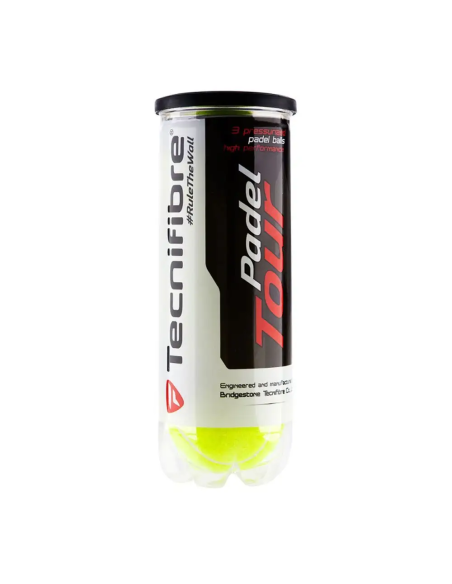 TECNIFIBRE -Tecnifibre Padel Tour 3 Bolas Lata