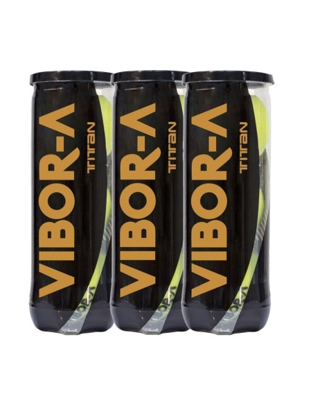 Dunlop -Pacote triplo de 3 latas Vibor Ball - A Titan