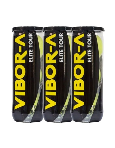 Dunlop -Vibor Elite Tour 3-Ball Can Tripack