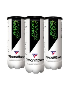Tripack de Botes de 3 Bolas Tecnifibre Padel Team