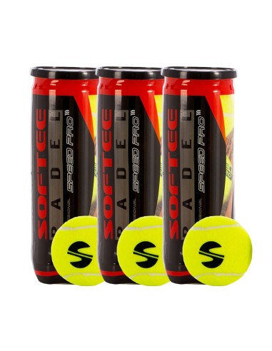 Vibor-a -Pacote triplo com 3 latas Softee Speed Pro Ball