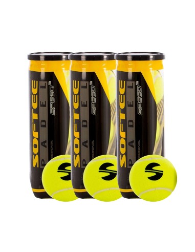 Vibor-a -Tripack of 3 Softee Speed Ball Cans