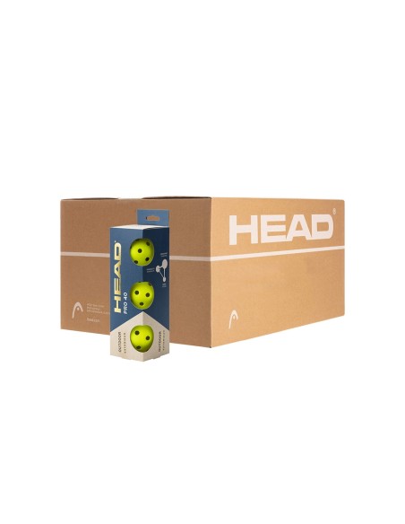 Head -Box of 12 cans of 3 Head Pro 40 Pickleball balls Head -Box of 12 cans of 3 Head Pro 40 Pickleball balls