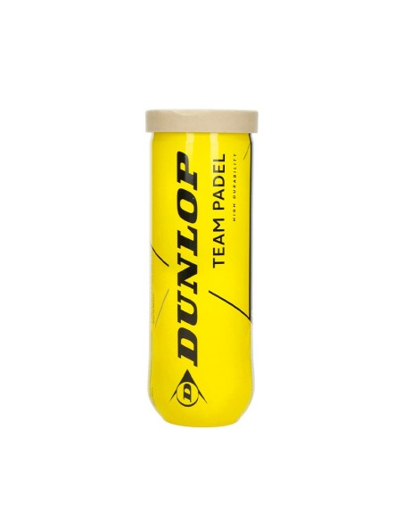 Dunlop -Lata com 3 bolas de padel Dunlop Team Dunlop -Lata com 3 bolas de padel Dunlop Team