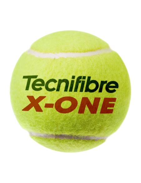 TECNIFIBRE -Gaveta 36 latas Tecnifibre (18 bipacks) de 4 bolas de tubo X-One Pet