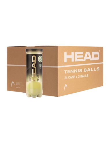 Head -Cajon 24 Botes 3 Bolas de Tenis Head Tour XT