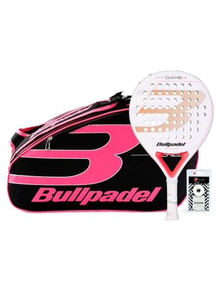 Bullpadel -Pack Bullpadel Game Mujer Paletero X-series Pink Bullpadel -Pack Bullpadel Game Mujer Paletero X-series Pink