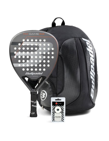 Bullpadel -Bullpadel Game Power Gray Pack and Avant Backpack Bullpadel -Bullpadel Game Power Gray Pack and Avant Backpack