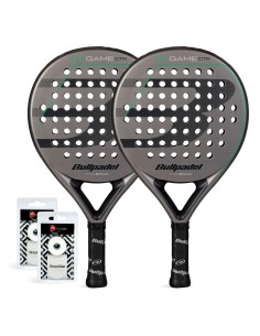 Bullpadel -Pack Dúo Bullpadel Game Control Gris