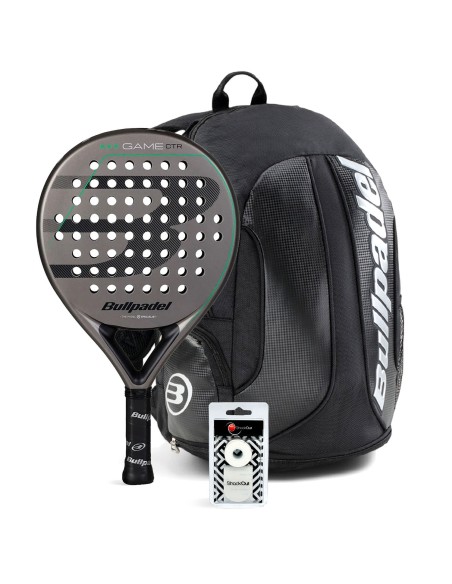 Bullpadel -Pack Bullpadel Game Control Grey Mochila Avant Bullpadel -Pack Bullpadel Game Control Grey Mochila Avant