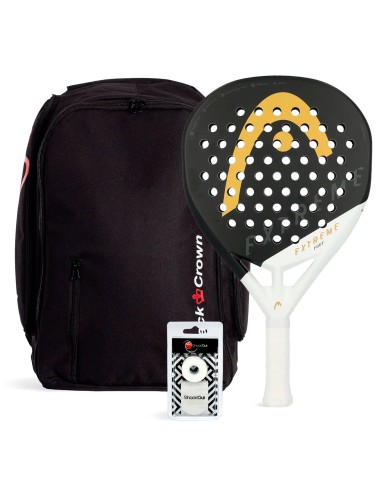 Head -Pack Head Edge Extreme Black + Mochila Black Crown Black