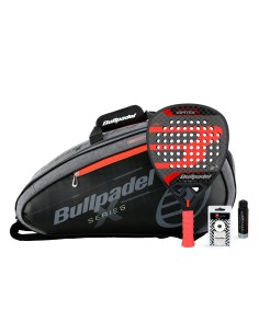 Bullpadel -Pack Bullpadel Vertex 04 Paletero Avant Gris
