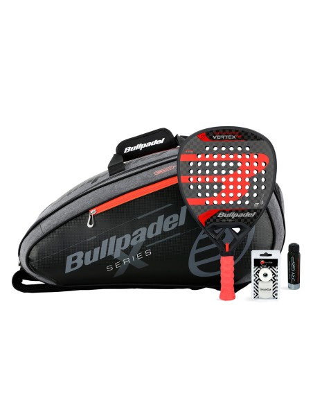 Bullpadel -PACK VERTEX 04 PALETERO AVANT GRIS