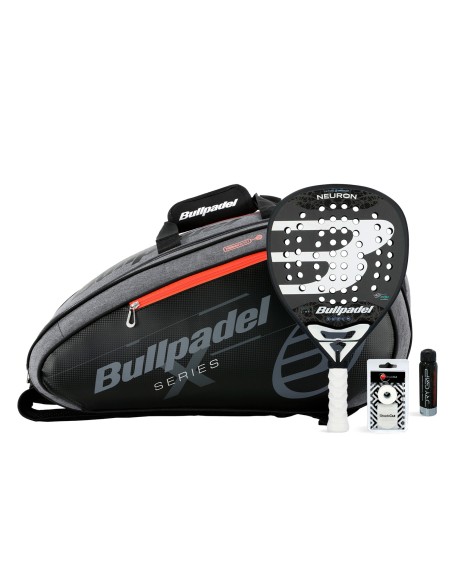 Bullpadel -Pack Bullpadel Neuron Paletero Avant Gris