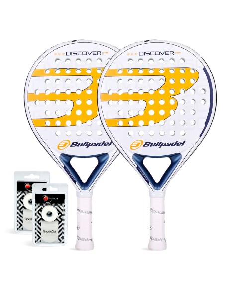 Bullpadel -Pack Dúo Bullpadel Discover CTR Bullpadel -Pack Dúo Bullpadel Discover CTR
