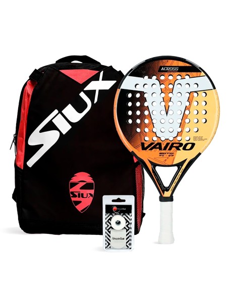 Siux -Pack Vairo Across Orange con Mochila Siux Mini