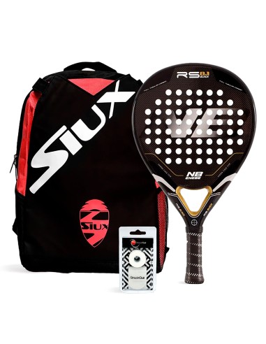 ENEBE -Pack Enebe Rs 8 Black con Mochila Siux Mini