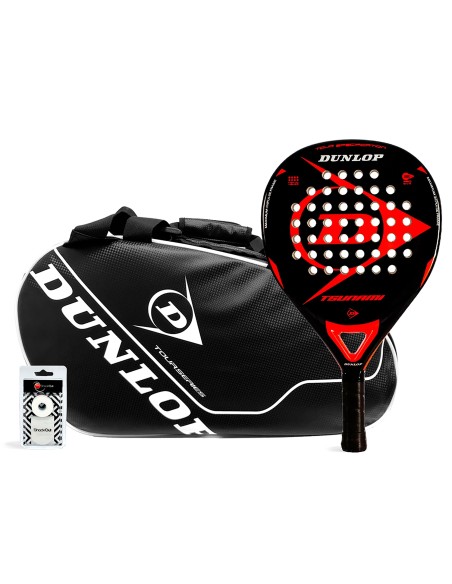 Dunlop -Pack Dunlop Tsunami Red Intro Carbon