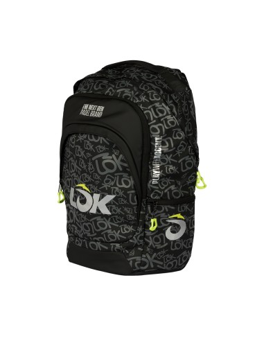 LOK -Mochila Lok Maxx Gen 2 Preto/Cinza Lb1Ma1U27