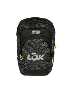 LOK -Mochila Lok Maxx Gen 2 Negro/Gris Lb1Ma1U27
