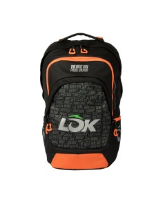 LOK -Mochila Lok Maxx Gen 2 Negro/Naranja Lb1Ma0U23