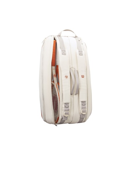 WILSON -RAQUETERO PARA 9 RAQUETAS WILSON ROLAND GARROS 2025 SUPER TOUR WR8042901001 WILSON -RAQUETERO PARA 9 RAQUETAS WILSON ROLAND GARROS 2025 SUPER TOUR WR8042901001