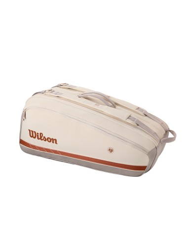 WILSON -RAQUETERO PARA 9 RAQUETAS WILSON ROLAND GARROS 2025 SUPER TOUR WR8042901001
