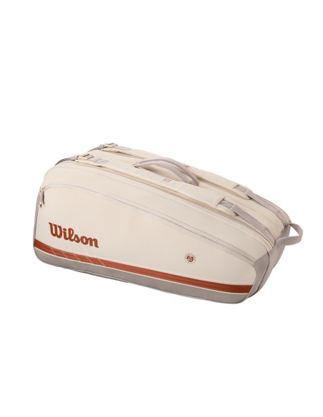 WILSON -RAQUETERO PARA 9 RAQUETAS WILSON ROLAND GARROS 2025 SUPER TOUR WR8042901001 WILSON -RAQUETERO PARA 9 RAQUETAS WILSON ROLAND GARROS 2025 SUPER TOUR WR8042901001