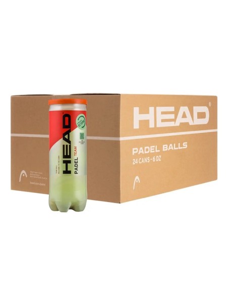 Cajon 24 Botes 3 Bolas Head Padel 575603 ✅ Cajones pelotas de pádel ✅