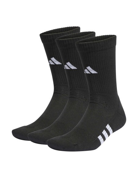 Adidas -PACK 3 CALCETINES ADIDAS PERFORMANCE CUSH CREW 3P BLACK IC9521