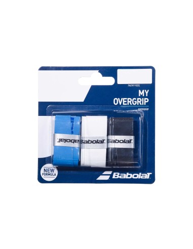 -Babolat Overgrip Caixa com 3 unidades My Overgrip X3 653052 164