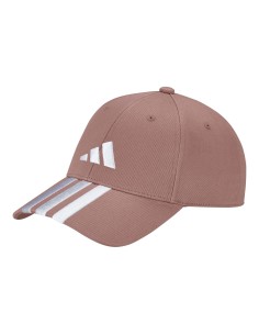 Adidas -Gorra Adidas Baseball 3 Bandas New Logo Marrón