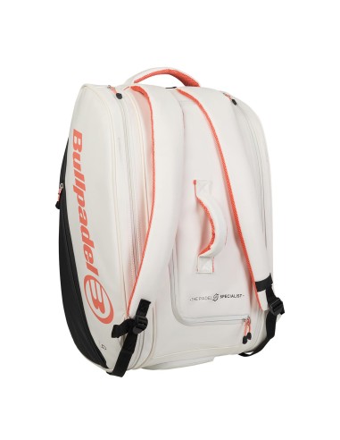 Bullpadel -Paletero Bullpadel Élite BPP26019 012 Blanco Mujer