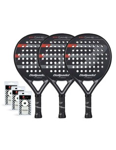 Bullpadel -Tripack Bullpadel Game Control Black
