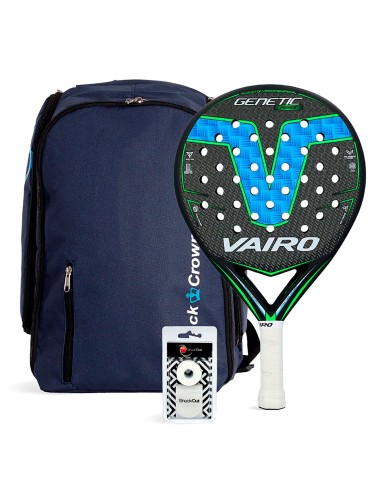 VAIRO -Pack Vairo Genetic Power Mochila Black Crown Navy